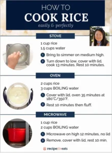 how to cook rice