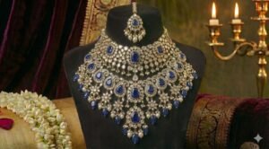 Sapphire Maharani Choker Set