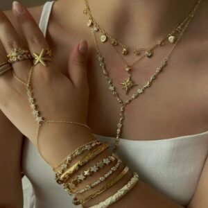 Charm Luxe Necklace & Bracelet Set