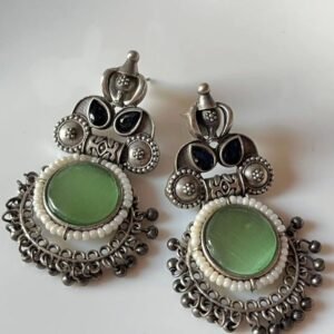 Mint Regal Jhumka Drops