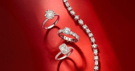 Diamond Bracelet and Engagement Rings